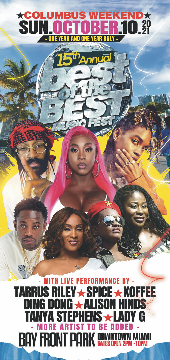 Jamaican Dancehall Favourites To Headline Best Of The Best Music Festival Our Today